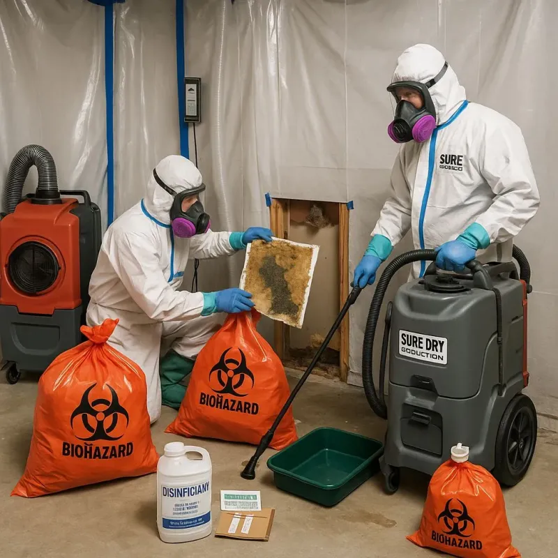 Contaminated Water Handling Protocols process in Saint Michael, MN