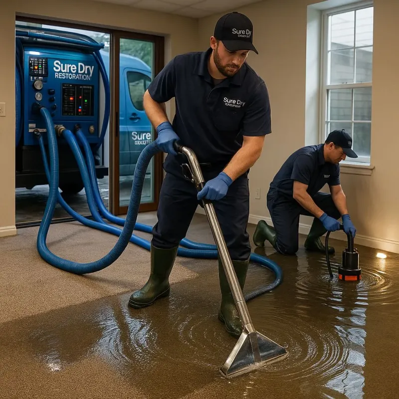 Water Extraction and Removal process in Saint Michael, MN